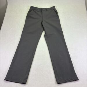 Under Armour Storm Flat Front Chino Pants Rain Golf Mens Size 32 x 32 Gray